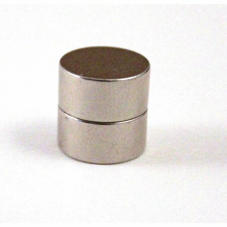 FREY SCIENTIFIC Neodymium Magnet Pair, 14 mm OD X 6 mm T, Set of 2 PR 3114-01